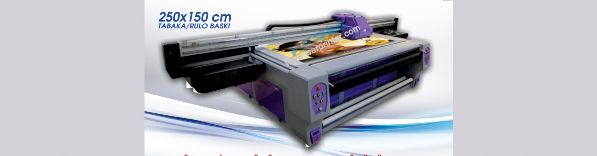 UV Mürekkep Printer